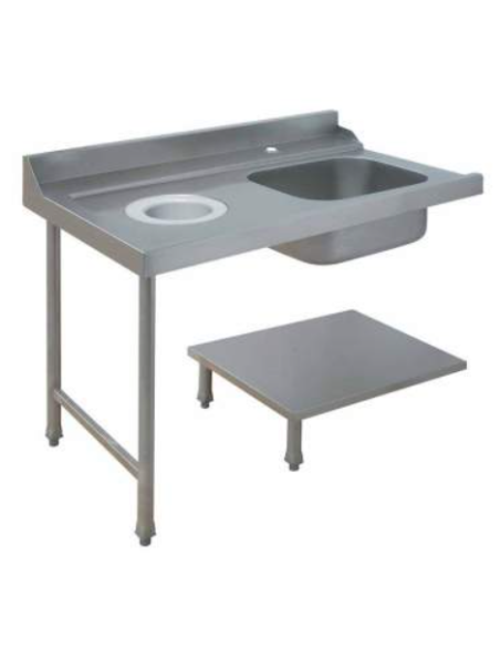 TABLE DE PRELAVAGE "GAUCHE"