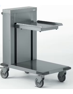 CHARIOT A NIVEAU CONSTANT PR CASIER A VERRES 500 X 500MM...