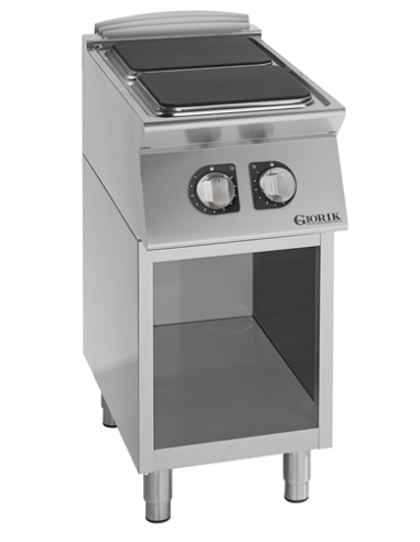 2 plaques carrées électriques sur plancher +...