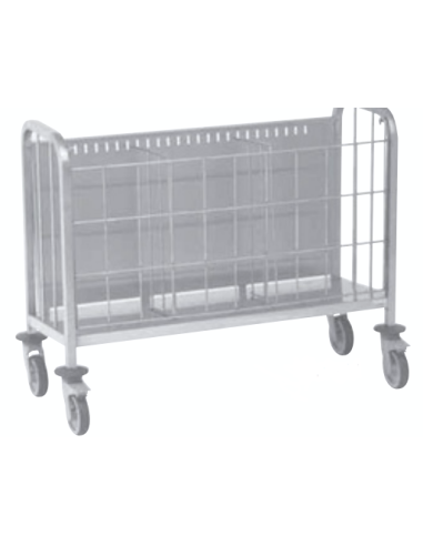 CHARIOT PORTE ASSIETTE LOT DE 2