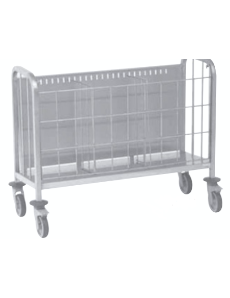 CHARIOT PORTE ASSIETTE LOT DE 2