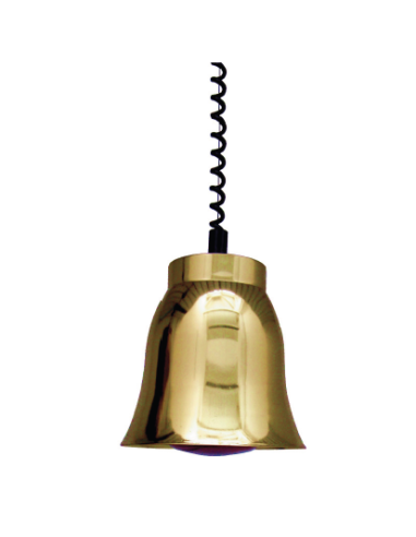 Lampe cuivre jaune